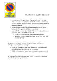 SOLICITUDES DE VADOS